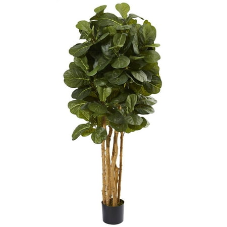 5' Fiddle Leaf Fig Artificial Tree Silk Trees