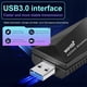 thumbnail image 3 of Adaptador USB AX5400 WiFi 6E, Tarjeta WiFi Inalámbrica de 5400 Mbps, Adaptador USB 3.0 WiFi6E de Triple Banda de 2,4 G/5 G/6 GHz para Win10 y Win11, 3 of 5