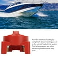 thumbnail image 3 of Interrupteur de Déconnexion de Batterie Marine 350A 48V 2 Vitesses Rouge Sécurité Forte pour Batterie Automobile RV, 3 of 7