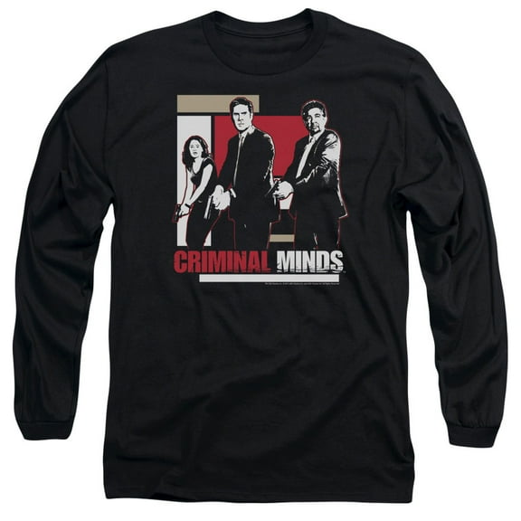 Criminal Minds - Guns Drawn - Long Sleeve Shirt - Medium