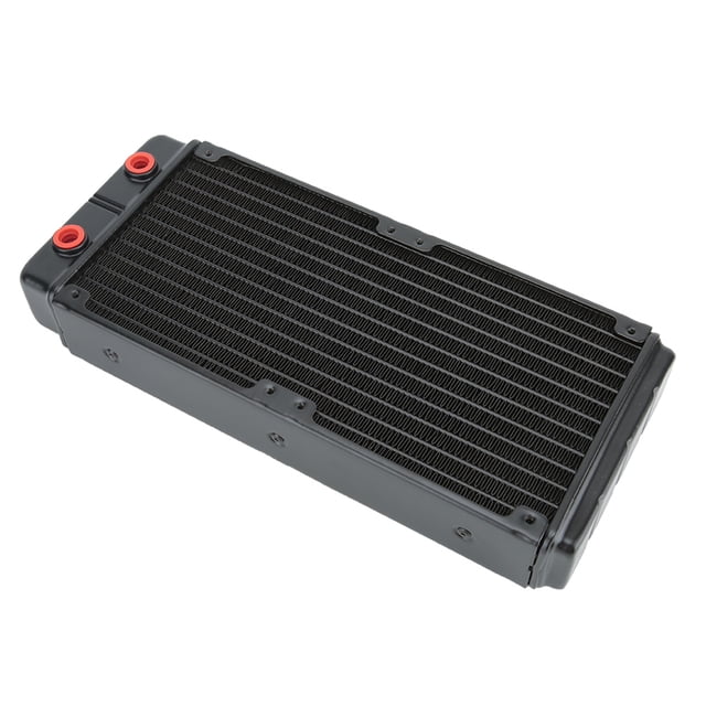 Disipador de calor de CPU, Enfriador de CPU accesorio para PC de 24 tubos y doble núcleo de 45 mm Claridad notable
