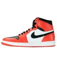 thumbnail image 3 of Nike Mens AIR JORDAN 1 RETRO HIGH, MAX ORANGE/BLACK, 11, 3 of 6
