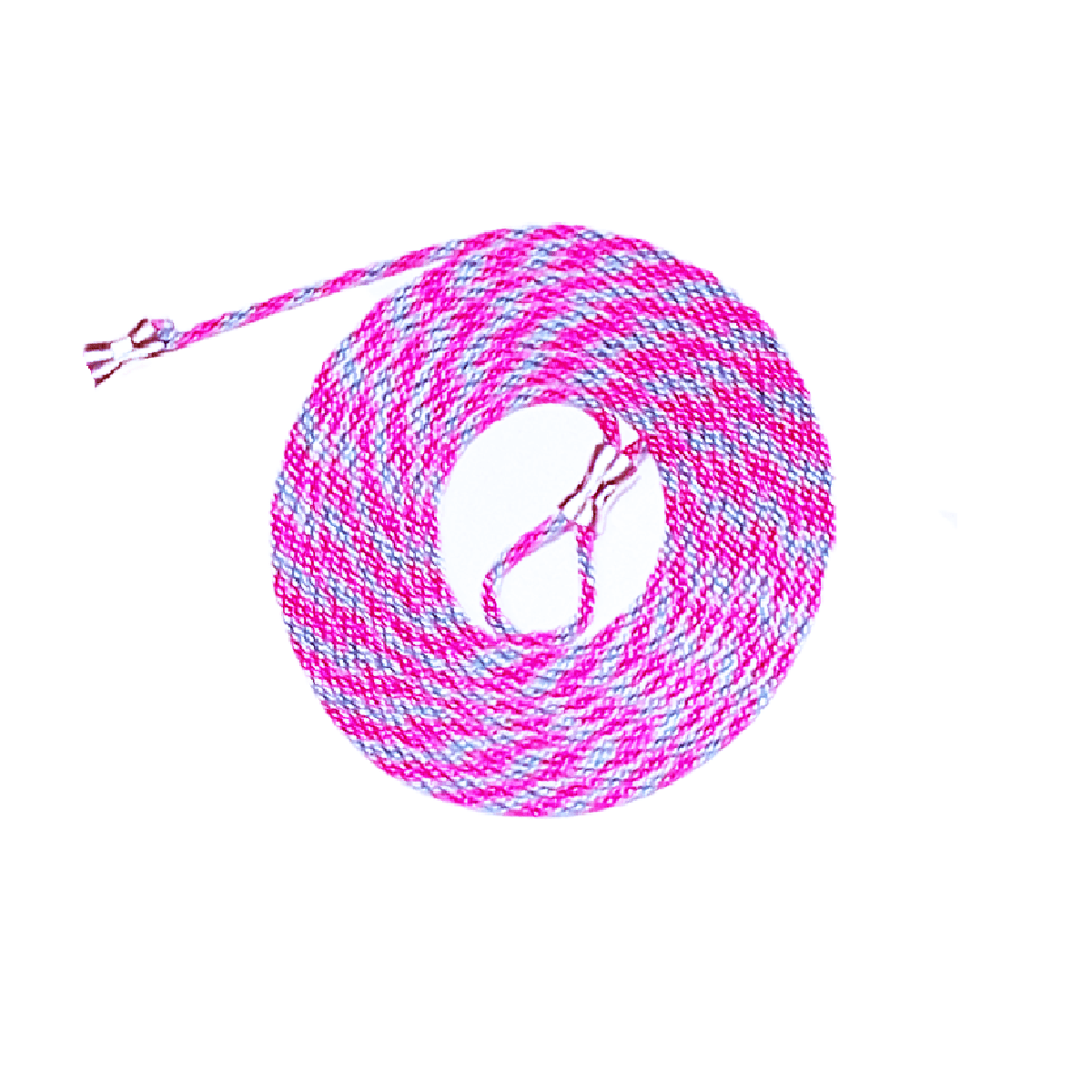 Gator Jawn Heavy Duty with 10 ft. Nylon Rope Tent Stakes- 4 Pack, Zinc Plated (Cotton Candy)
