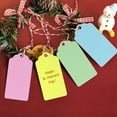 thumbnail image 4 of HOMEIORA 100 Pcs Gift Tags 20 Colors Christmas Gift Tags with Strings for Birthday, Wedding, Valentine's Day, Holiday, Event, Project and DIY Crafts, 4 of 7