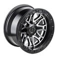 thumbnail image 1 of 4/156 HiPer Raptor Single Beadlock Wheel 14x8 4.0 + 4.0 Black/Machined for Polaris RANGER RZR XP 900 LE 2012, 1 of 1