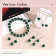 thumbnail image 2 of Perlas TINKRSTUFF, 10 mm, diamantes de imitación verde oscuro, 200 unidades, 2 of 6