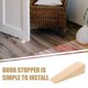 thumbnail image 4 of 10pcs Wooden Door Stoppers Non-Slip Door Stops Wooden Wedges Wood Door Stop Door Wedges For Bottom Of Door Stopper Wedges 10x3x3cm, 4 of 4