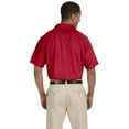 thumbnail image 2 of Harriton Men's 3.8 oz. Polytech Mesh Insert Polo M374, RED, XL, 2 of 3