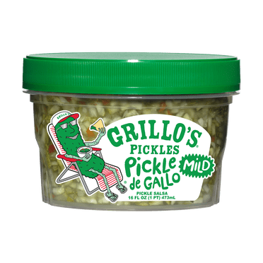 Grillo's Pickles Mild Pickle de Gallo 16oz