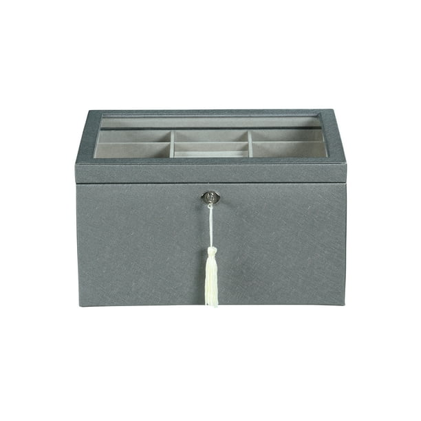Hives and Honey Hives & Honey Danielle Jewelry Box, Pewter Walmart