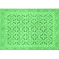 thumbnail image 1 of Ahgly Company Indoor Rectangle Oriental Emerald Green Traditional Area Rugs, 8' x 12', 1 of 4