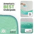 thumbnail image 2 of Almohadillas lavables IMPROVISA Heavy Absorbency 34 x 36 cm (paquete de 10), 2 of 7
