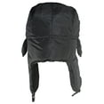 thumbnail image 2 of Best Winter Hats Big Kids Nylon Russian/Aviator Winter Hat (One Size) - Black, 2 of 3
