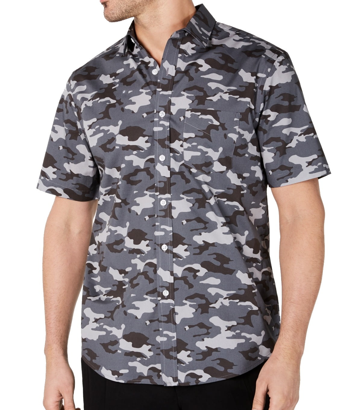 Mens Shirt Big & Tall Madden Camo Button Down 3XL