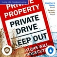 thumbnail image 5 of Private Property Sign, Private Drive Sign, No Trespassing Sign,, 5 of 8