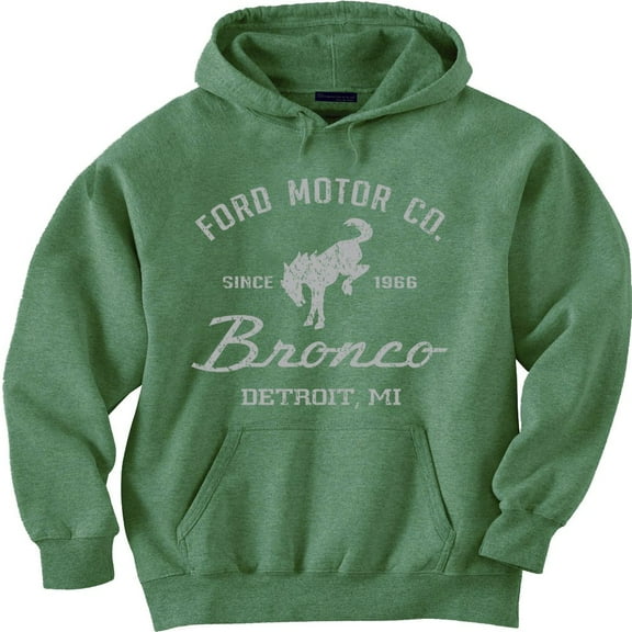 Since 1966 Ford Bronco Hoodie Sweatshirt Clothing Accessories Gifts Mens