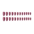 thumbnail image 4 of kurtrusly 1 Set Press on Nails Coffin Solid Color Detachable Extension Long Artificial Matte Wraps Full Cover Ballerina Salon DIY Type 7, 4 of 6