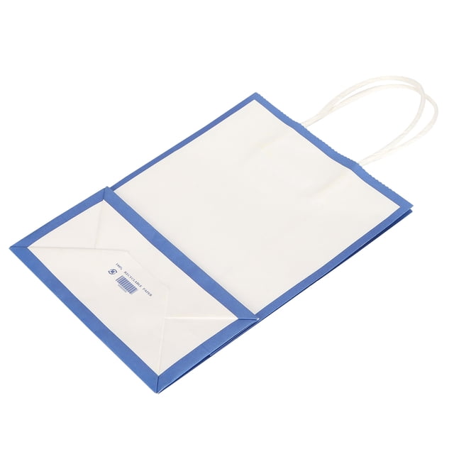 Bolsa de Regalo de 10 Piezas Bolsa de Papel Kraft con Asa 15 X 8 X 21 Cm Bolsa de Regalo de Papel Reciclable para Cumpleaños Bodas Celebraciones Navideñas Y Fiestas ANGGREK Otros