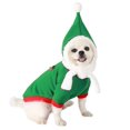 thumbnail image 1 of 2pcs Pet Clothes Hat Kit Christmas Dogs Snowman Cosplay Dress Pets Costume, 1 of 3