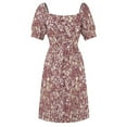 thumbnail image 5 of Garnet and Gold Sleeveless Dress Woman clothes dress party night wedding dresses for woman, 5 of 6