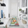 thumbnail image 4 of Yayeee Hallway Runner Rug 2'x6' Non Slip Machine Washable with Rubber Backing, Floral Tomatoes, 4 of 8
