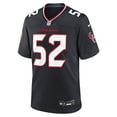 thumbnail image 2 of Men's Nike Darrell Taylor  Navy Houston Texans Team Game Jersey, 2 of 6