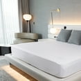 thumbnail image 2 of PolarPure™ King Cooling Fitted Mattress Protector, Hypoallergenic Comfort, 2 of 8