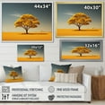 thumbnail image 4 of Designart "Essence Of African Trees" Tree African Canvas Prints, 4 of 7