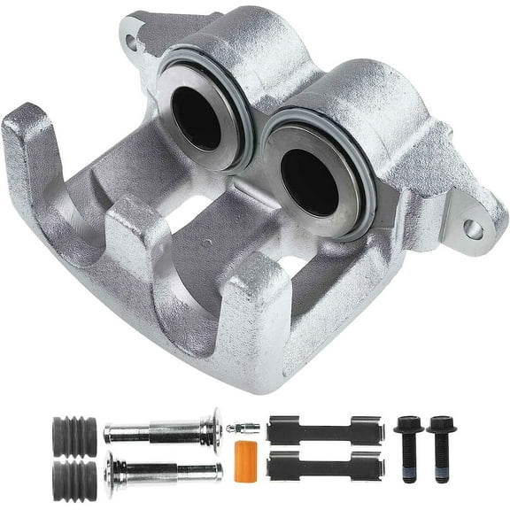 A-Premium Disc Brake Caliper Assembly Without Bracket Compatible with Select Ford Models - F53/F59 2008-2009 2011-2020, F650/F750 2004-2008