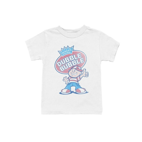 Officially Licensed Dubble Bubble Retro Cartoon Graphic Youth's T-shirt