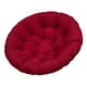 thumbnail image 1 of Cojín para silla colgante, cojín para asiento, cojín para silla Papasan, cómodo y suave Rojo oscuro, 1 of 9