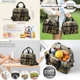 thumbnail image 5 of Pzuqiu Elephant Print Kids Backpack for School 4pcs 17 Inch Girls Backpack with Lunch Box Pencil Case Water Bottle Holder Kids Backpacks Lightweight Casual Daypack for Girls Middle School, 5 of 7