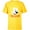 Yellow, variant on Mickey Mouse Happy Face Winking Oh Boy - Short Sleeve T-Shirt for Kids - Customized-Yellow