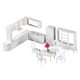 thumbnail image 5 of 1:25, de Muebles de Cocina de Moderno, Modelo para Niños, Diseños de Comedor de Bricolaje, 5 of 8