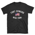 thumbnail image 1 of Fort Edward New York Patriot Men's Cotton T-Shirt, 1 of 1