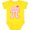 Yellow, variant on Inktastic Cutie Pi Math Boys or Girls Baby Bodysuit