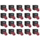 thumbnail image 1 of Ambientador de aire solar para coche aromaterapia calentamiento rápido rotación de 360 ​​grados color rojo, 1 of 5