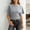 Grey, variant on MAIHAN Womens Polo Shirts Short Sleeve Summer Tops 2026 Spring Trendy Casual Casual Basic Tee Shirts Summer Baggy Tops Funny Tshirts Shirts for Women