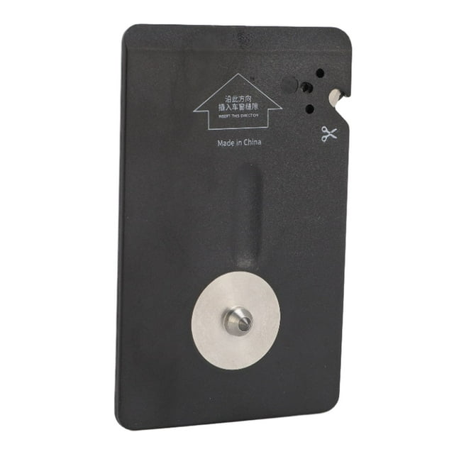 Breaker Car Window Glass Breaker Card Tungsten Steel Pin Card Type Seatbelt Cutter Glass Breaker for Emergency