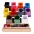 thumbnail image 1 of De 2 Juguetes De Material - 11 Piezas Porta Lápices Y - Juguete De Aprendizaje De Entrenamiento P Sunnimix Soporte de lápiz Montessori, 1 of 3