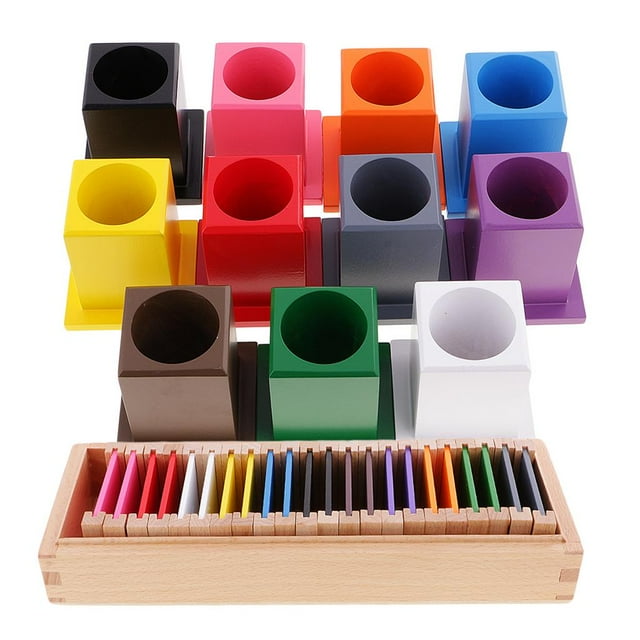 Juguete De Aprendizaje De Entrenamiento Para Niños BLESIY 11 Piezas De Lápices Soporte de lápiz Montessori