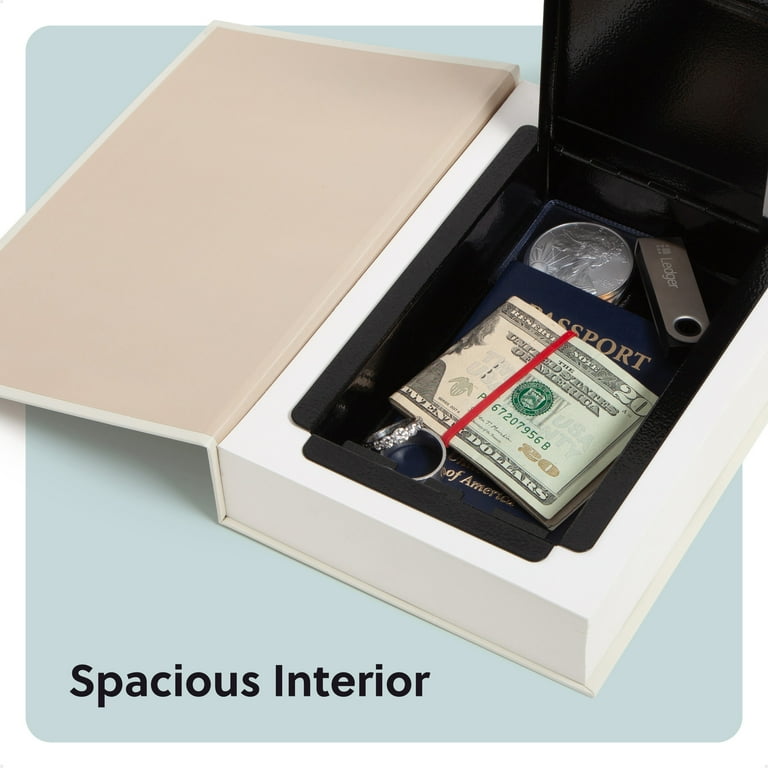U Brands Book Diversion Safe, 8.66 x 6.02 x 1.77 in., Hidden