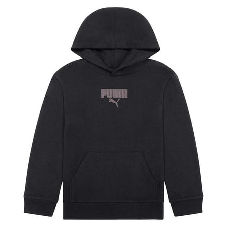 PUMA Youth Fleece Hoodie Black M10/12