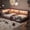 Pink, variant on MODERNLUXE Upholstery Twin XL Size Daybed with USB Ports and LED Light, Cream White