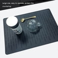 thumbnail image 2 of Dish Rack Over Sink Dish Drainer Rack Draining Rack Dish Drying Rack Cutlery Drainer Bowl Draining Mat Silicone for Kitchens, 2 of 5