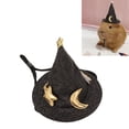 thumbnail image 4 of Sombreros De Mascotas De Animales Pequeños Gorro De Disfraz De Hámster Perforación De La Estrella De Luna De Luna, 4 of 7