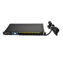 Eaton Tripp Lite EMAT09-10 Managed Rack PDU 1U 120V 8 NEMA 5-20R Outlets RJ-45 10ft Cord
