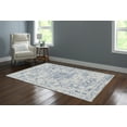 thumbnail image 3 of Linon Home Décor Washable Harris Area Rug or Runner Collection, Grey and Ivory, 5' x 7', 3 of 7
