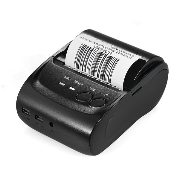 Mini imprimante Bluetooth 58mm Bluetooth 4.0 Imprimante de reçus