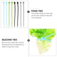 thumbnail image 2 of OATIPHO 8Pcs Silicone Kitchen Food Ties Reusable Flexible Bands for Organizing, 2 of 5